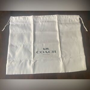 Coach Dustbag with Logo - new, 19”x15”